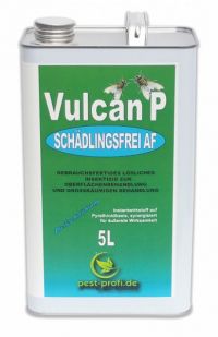 Vulcan P Schädlingsfrei AF 5l (Permethrin - Tetramethrin - Piperonylbutoxid) Vulcan P Schädlingsfrei
